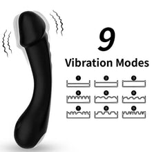 ARMONY - DILDO VIBRADOR G-SPOT SILICONE PRETO - Sexshoptuga  Sexshoptuga 