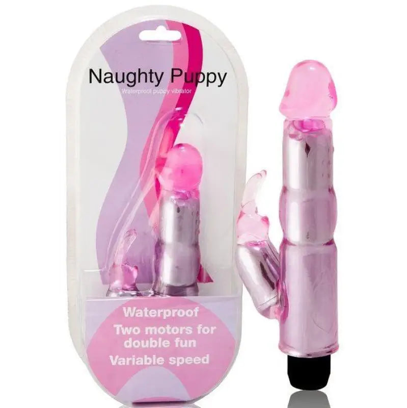 BAILE - VIBRADOR COM ESTIMULADOR ROSA AJUSTVEL - Sexshoptuga 