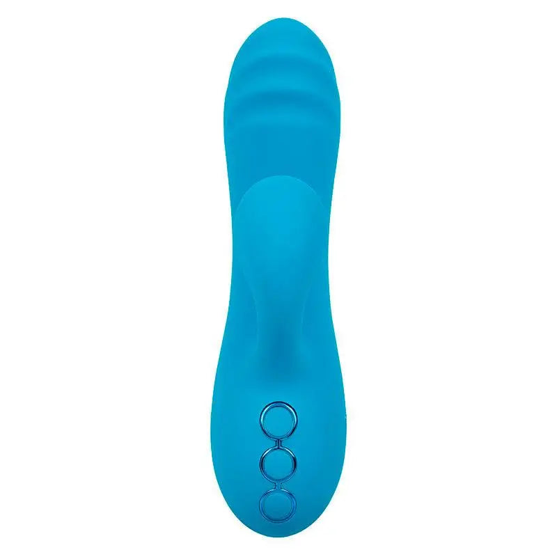 CALEXOTICS - SUNSET BEACH SEDUCER VIBRADOR E ESTIMULADOR 10 FUNÇÕES AZUL - Sexshoptuga 