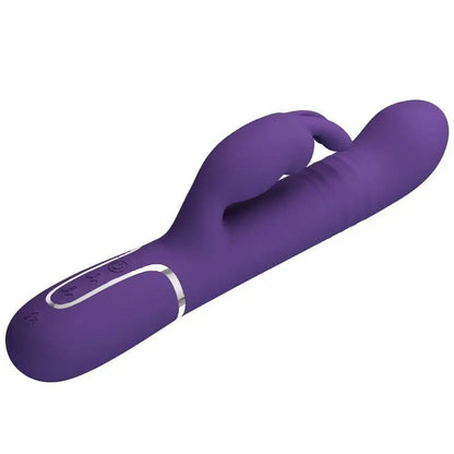 PRETTY LOVE - COALE VIBRADOR COELHO 4 EM 1 ROXO - Sexshoptuga 