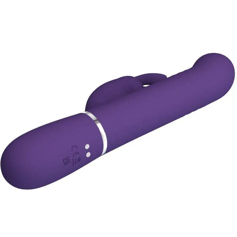 PRETTY LOVE - COALE VIBRADOR COELHO 4 EM 1 ROXO - Sexshoptuga 