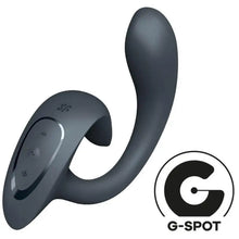 SATISFYER - G FOR GODDESS 1 COELHO VIBRADOR CINZA ESCURO - Sexshoptuga  Sexshoptuga 