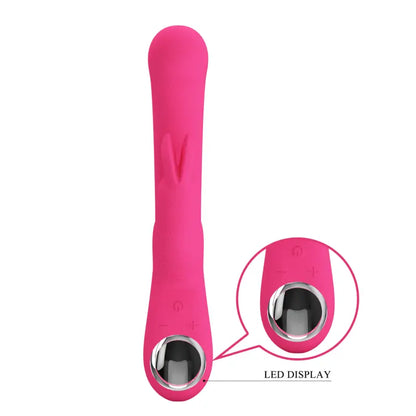 PRETTY LOVE - VIBRADOR DE COELHO LAMAR E PONTO G ROSA - Sexshoptuga 