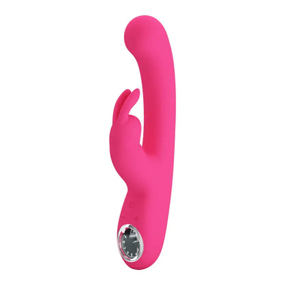 PRETTY LOVE - VIBRADOR DE COELHO LAMAR E PONTO G ROSA - Sexshoptuga 