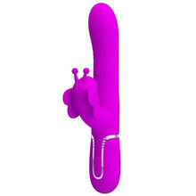 PRETTY LOVE - VIBRADOR COELHO MULTIFUNÇÕES 4 EM 1 BORBOLETE FÚCSIA - Sexshoptuga  Sexshoptuga 