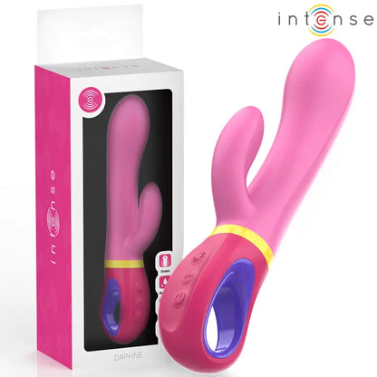 Vibrador Coelho Rosa Daphne para Dupla Estimulação Intensa