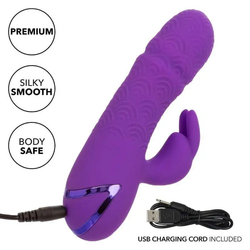 CALEXOTICS - MANHATTAN BEACH MARVEL VIBRADOR COELHO ROXO POR CALIFORNIA DREAMING - Sexshoptuga 