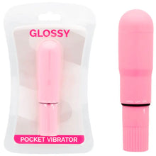 GLOSSY - VIBRADOR DE BOLSO ROSA - Sexshoptuga  Sexshoptuga 