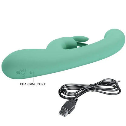 PRETTY LOVE - VIBRADOR DE COELHO LAMAR E PONTO G VERDE - Sexshoptuga 