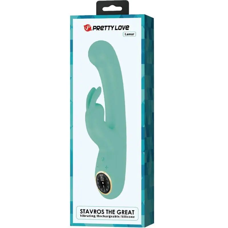 PRETTY LOVE - VIBRADOR DE COELHO LAMAR E PONTO G VERDE - Sexshoptuga 