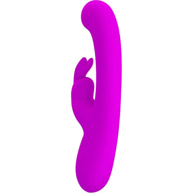 PRETTY LOVE - VIBRADOR DE COELHO LAMAR E PONTO G VIOLETA - Sexshoptuga 