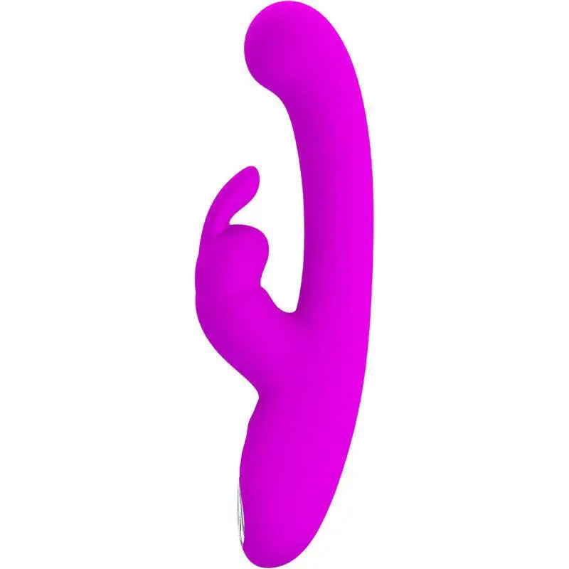 PRETTY LOVE - VIBRADOR DE COELHO LAMAR E PONTO G VIOLETA - Sexshoptuga 