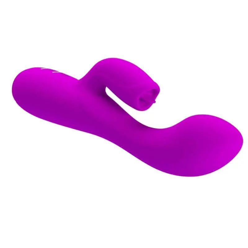 PRETTY LOVE - VIBRADOR DE COELHO RECARREGVEL GLORIA - ROXO IMPERMEVEL - Sexshoptuga 