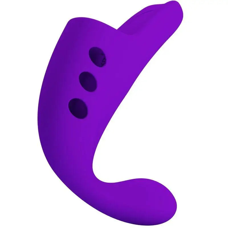 PRETTY LOVE - VIBRADOR DE DEDO RECARREGVEL GORGON ROXO - Sexshoptuga 