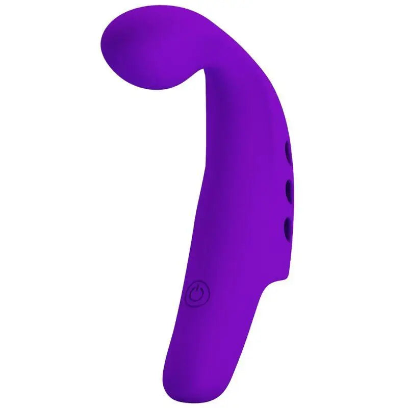 PRETTY LOVE - VIBRADOR DE DEDO RECARREGVEL GORGON ROXO - Sexshoptuga 