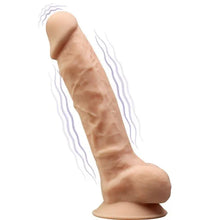 SILEXD - MODELO 1 VIBRADOR DE PÊNIS REALÍSTICO SILICONE PREMIUM SILEXPAN 20 CM - Sexshoptuga  Sexshoptuga 