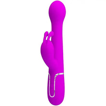 PRETTY LOVE - VIBRADOR DEJON COELHO 3 EM 1 MULTIFUNO VIOLETA - Sexshoptuga  Sexshoptuga 