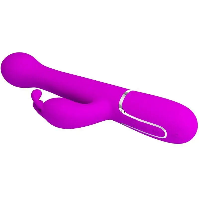 PRETTY LOVE - VIBRADOR DEJON COELHO 3 EM 1 MULTIFUNO VIOLETA - Sexshoptuga 