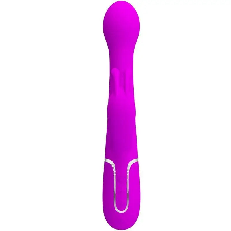 PRETTY LOVE - VIBRADOR DEJON COELHO 3 EM 1 MULTIFUNO VIOLETA - Sexshoptuga 