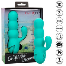 CALEXOTICS - VIBRADOR DEL MAR DIVA RABBIR AQUA GREEN POR CALIFORNIA DREAMING - Sexshoptuga  Sexshoptuga 