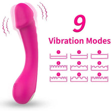 ARMONY - VIBRADOR DILDO G-SPOT SILICONE FÚCSIA - Sexshoptuga  Sexshoptuga 