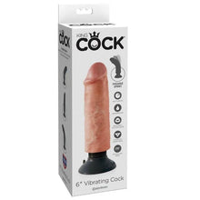 KING COCK - VIBRADOR DILDO 15.24 CM NATURAL - Sexshoptuga  Sexshoptuga 