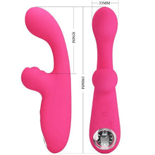 PRETTY LOVE - SKYLAR VIBRADOR ESTIMULADOR ROSA - Sexshoptuga  Sexshoptuga 