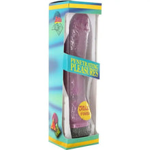 SEVEN CREATIONS - JELLY VIBRADOR LAVANDA 21.5 CM - Sexshoptuga  Sexshoptuga 