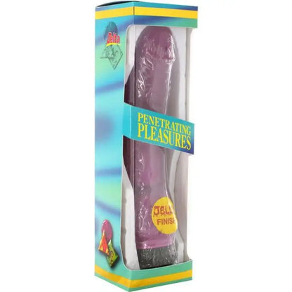 SEVEN CREATIONS - JELLY VIBRADOR LAVANDA 21.5 CM - Sexshoptuga 