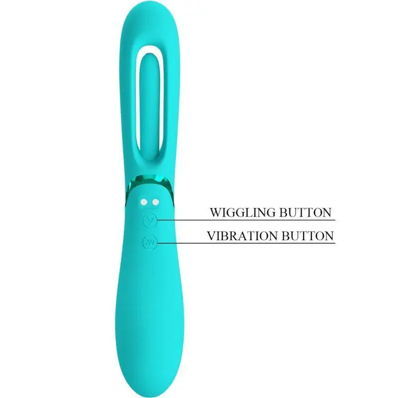 ROMANCE - VIBRADOR LEXIE G-SPOT 7 VIBRAÇÕES AZUL - Sexshoptuga 