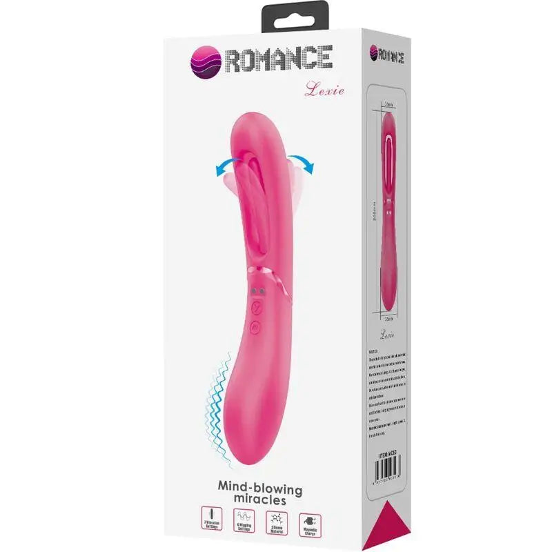 ROMANCE - VIBRADOR LEXIE G-SPOT 7 VIBRAÇÕES ROSA - Sexshoptuga 