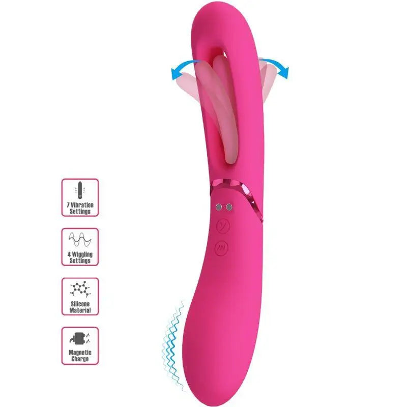 ROMANCE - VIBRADOR LEXIE G-SPOT 7 VIBRAÇÕES ROSA - Sexshoptuga 