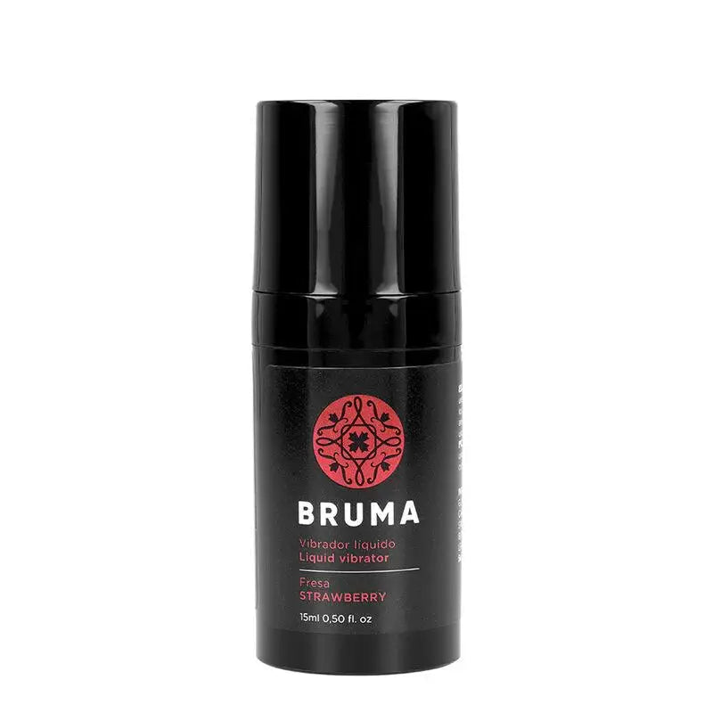 BRUMA - VIBRADOR LÍQUIDO ULTRA DESLIZANTE MORANGO 15 ML - Sexshoptuga 