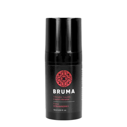 BRUMA - VIBRADOR LÍQUIDO ULTRA DESLIZANTE MORANGO 15 ML - Sexshoptuga 