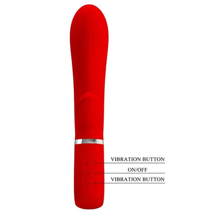 PRETTY LOVE - VIBRADOR MULTIFUNO G-SPOT THOMAS VERMELHO - Sexshoptuga 