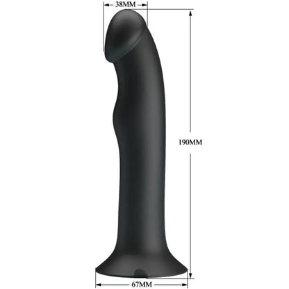 PRETTY LOVE - VIBRADOR MURRAY E SUCKER DE CLITÓRIS PRETO - Sexshoptuga 