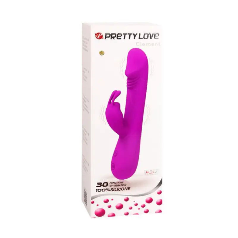 PRETTY LOVE - VIBRADOR COM COELHO CLEMENTO - Sexshoptuga 