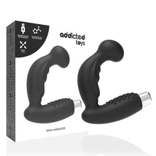 ADDICTED TOYS -VIBRADOR PROSTTICO VIBRADOR RECARREGVEL- MODELO 3 - PRETO - Sexshoptuga  Sexshoptuga 