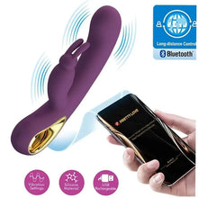 PRETTY LOVE - LIAM VIBRADOR RABBIT E ESTIMULADOR DO PONTO G ROXO - Sexshoptuga  Sexshoptuga 