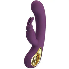 PRETTY LOVE - LIAM VIBRADOR RABBIT E ESTIMULADOR DO PONTO G ROXO - Sexshoptuga  Sexshoptuga 