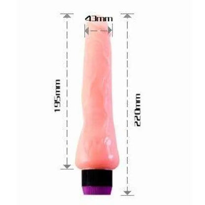 BAILE - VIBRADOR REALÍSTICO 19.5 CM - Sexshoptuga 