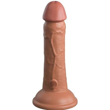 KING COCK - ELITE VIBRADOR REALÍSTICO E SILICONE 15.2 CM CARAMELO - Sexshoptuga  Sexshoptuga 