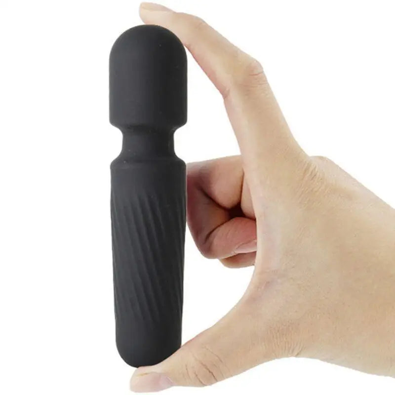 ARMONY - YOUR MAGIC MASSAGER E VIBRADOR RECARREGÁVEL 10 VIBRAÇÕES PRETO - Sexshoptuga 