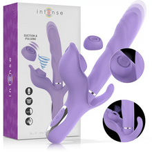 INTENSE - BILLIE MULTIFUNO VIBRADOR RECARREGVEL SUCO E PULSAO ROXO - Sexshoptuga  Sexshoptuga 