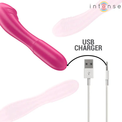 Vibrador Rosa Intense Belinda com 10 Vibrações para Estimulação Profunda