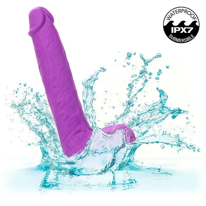 CALEXOTICS - STUDS VIBRADOR ROTATIVO E RECARREGÁVEL 10 VIBRAÇÕES ROXO - Sexshoptuga 