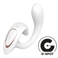 SATISFYER - G FOR GODDESS 1 COELHO VIBRADOR BRANCO - Sexshoptuga  Sexshoptuga 