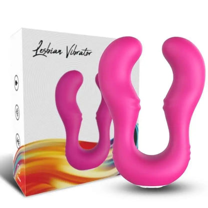 ARMONY - VIBRADOR SERAPH DUPLO CONTROLE REMOTO FÚCSIA - Sexshoptuga 