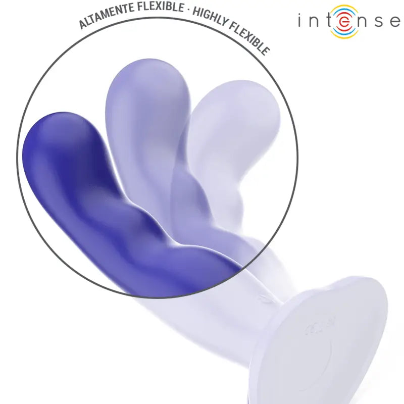 INTENSE - SHORTY VIBRADOR COM VENTOSA AZUL CONTROLE REMOTO - Sexshoptuga 