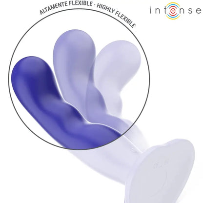 INTENSE - SHORTY VIBRADOR COM VENTOSA AZUL CONTROLE REMOTO - Sexshoptuga 